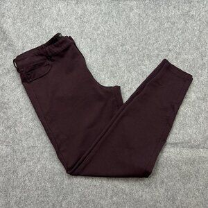 Liverpool High Rise Skinny Pants Women's Size 16 / 33 Aubergine Red